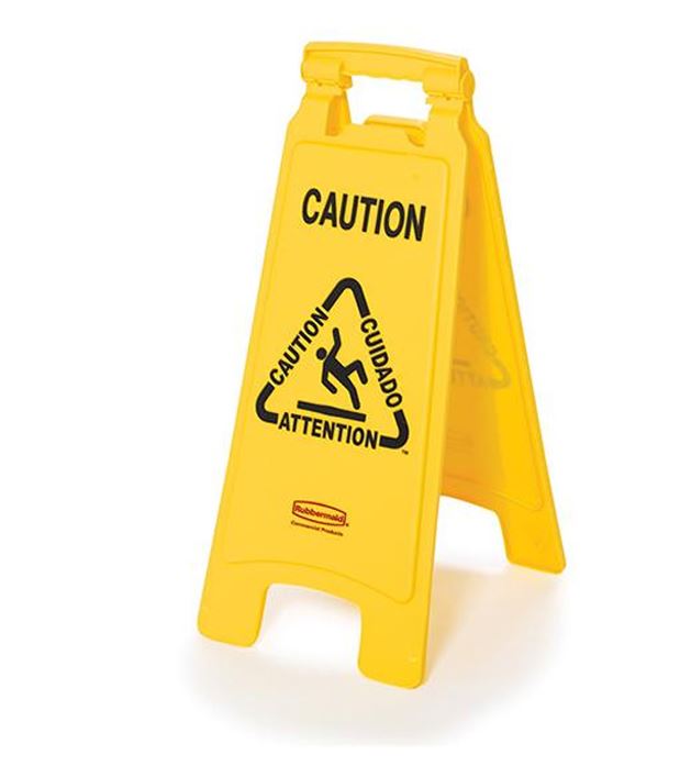 Señalamiento para piso 2 caras varios Idiomas edc