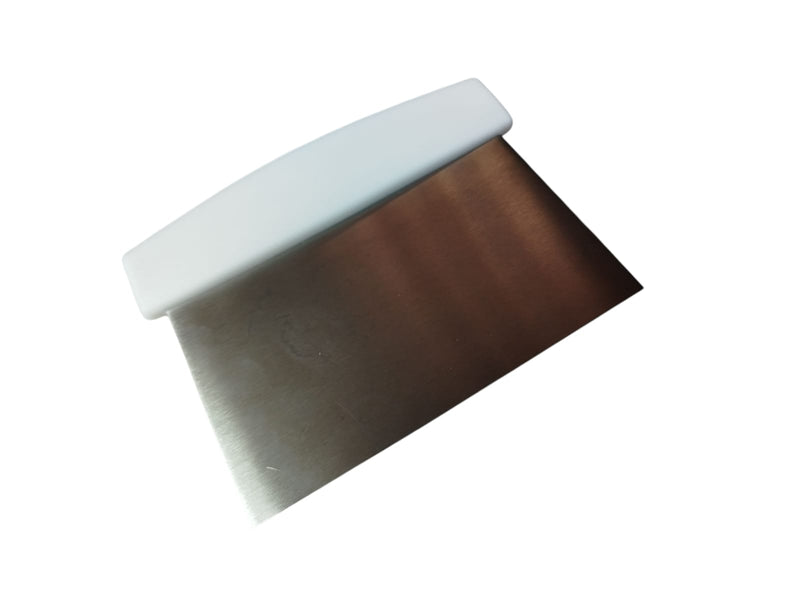 Espatula Raspador p/Masa Mango Blanco