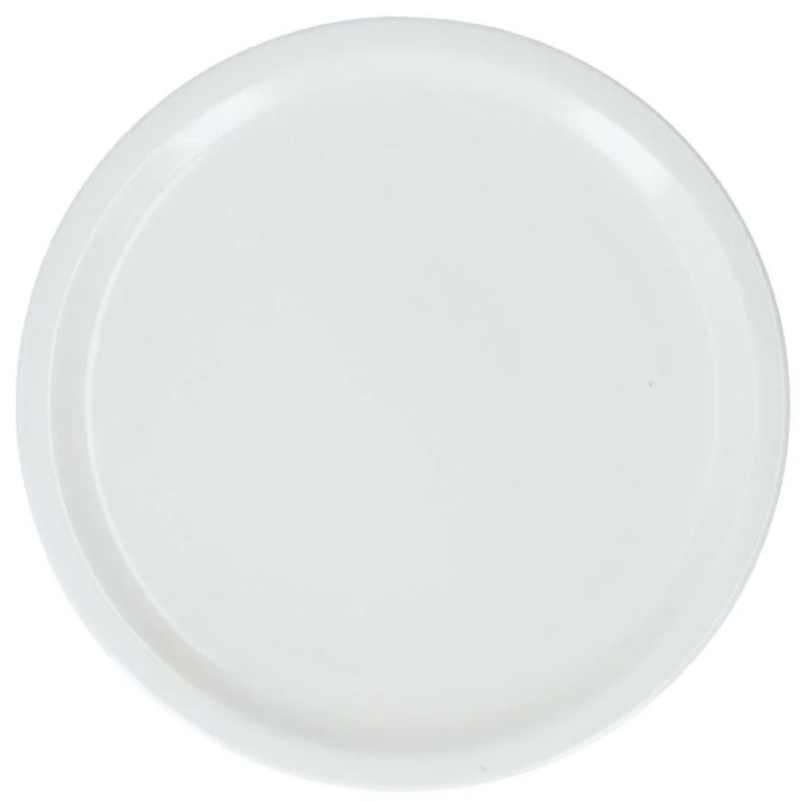 Plato trinche 9" Melamina Blanca TRV