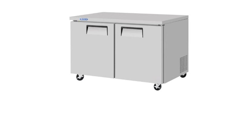 Mesa congelada bajo barra, con 2 puertas sólidas SOBRINOX