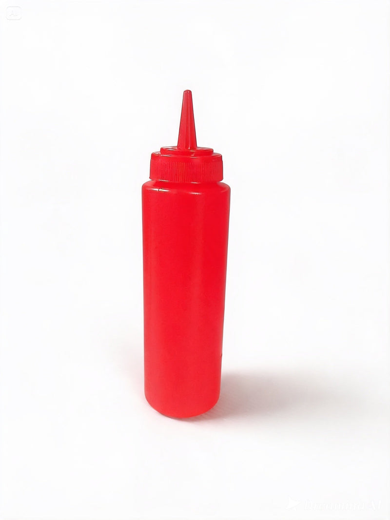 Recipiente Aderezo 8 oz c/10 piezas ROJO