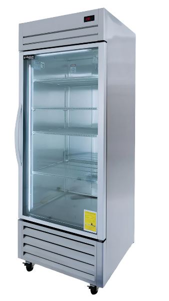 Enfriador Vertical 1 puerta de cristal Gelum GP-EV-1PV-23