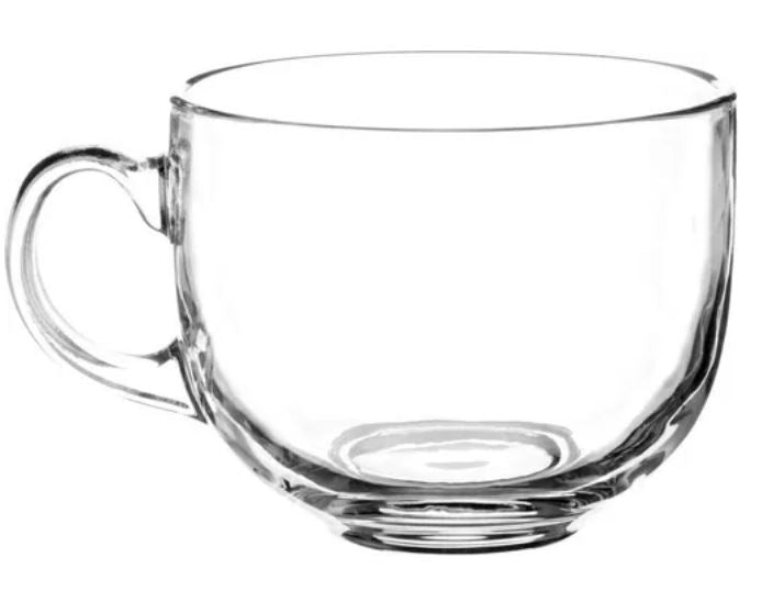 Taza de Vidrio grande 480 ml VIT