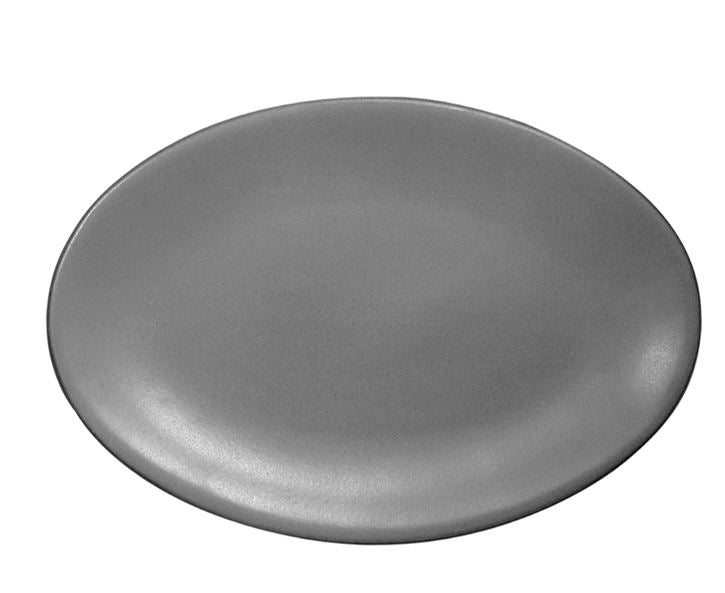 Platón Oval OTB 34 cm Gris Denali Mate