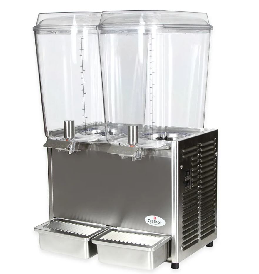 Dispensador de Bebidas 2 Tazones CRATHCO