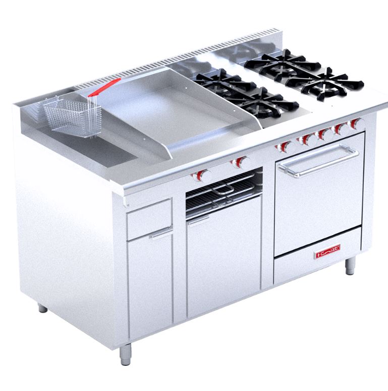 Estufa master multichef master a.inox.premium CORIAT