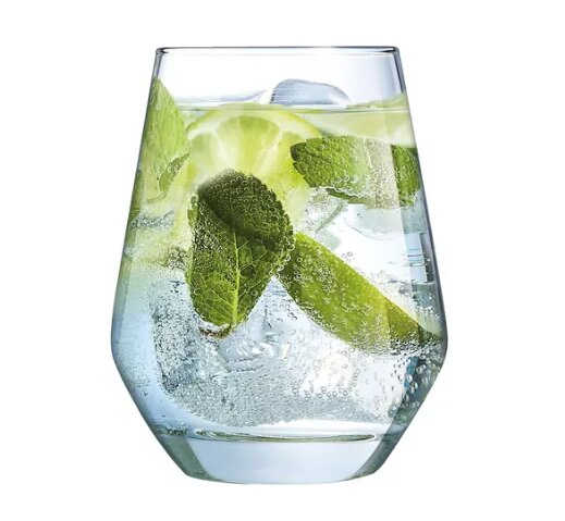 Vaso Florida juego de 6 vasos 400 ml BH