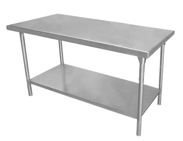 Mesa de trabajo Nacional Armada con entrepaño 188X70X90 cm