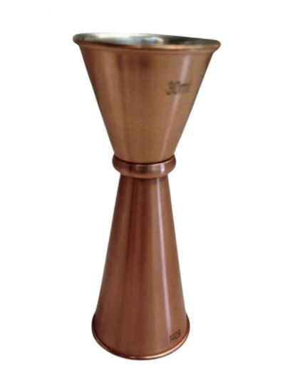 Jigger Tipo Japones de 25/50 ml Cobre CCS