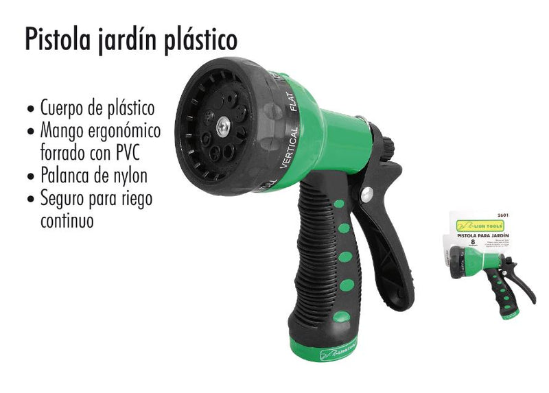 Pistola jardin Platico LYT