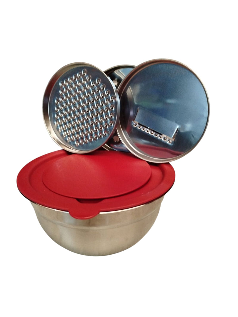 Rallador c/Bowl  1.4 Lt Acero Trv