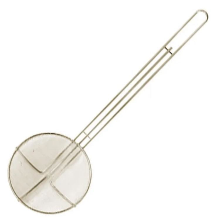 *Espumadera Redonda Niquelada  15 CM BWTH*