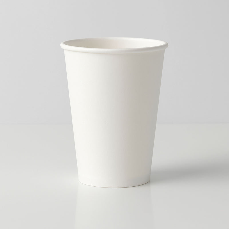 Vaso Biodegradable blanco para bebidas calientes 16 oz c/ 1,000 pzas
