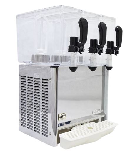 Dispensador de jugos 3 tazones CRT