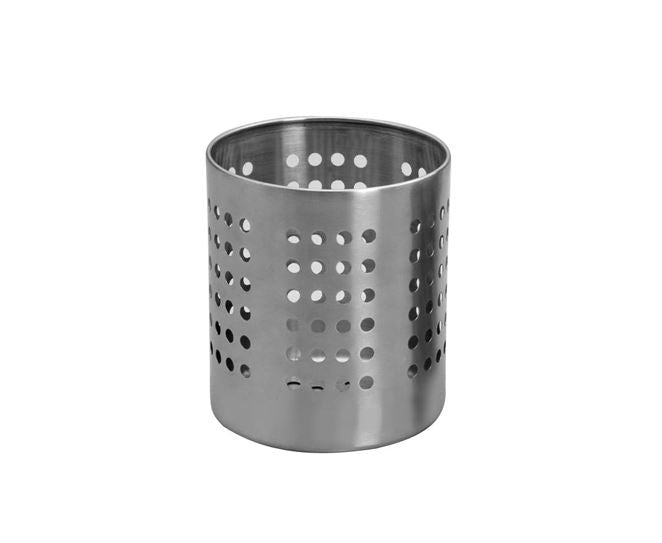 Cilindro Porta Cubiertos de Acero Inox TK