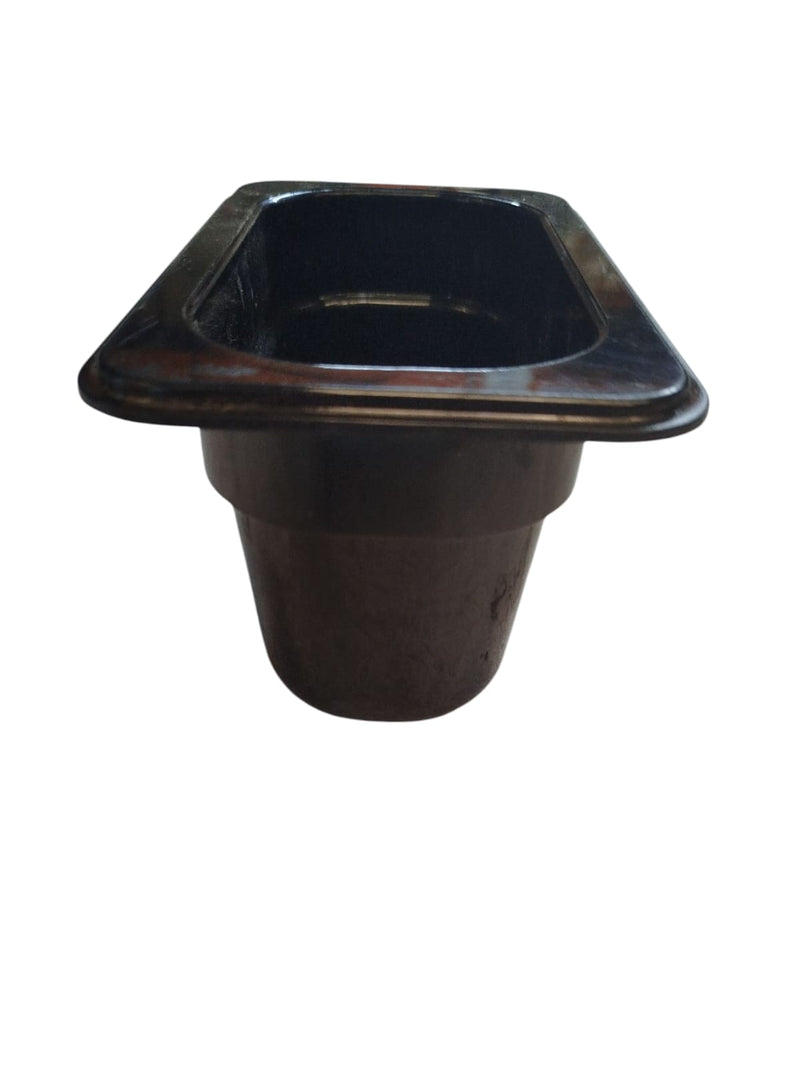 Inserto Policarbonato NSF  Noveno 4" Negro CCS