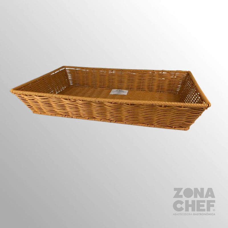 Canastilla para pasteles plastica 53x33x23 cm