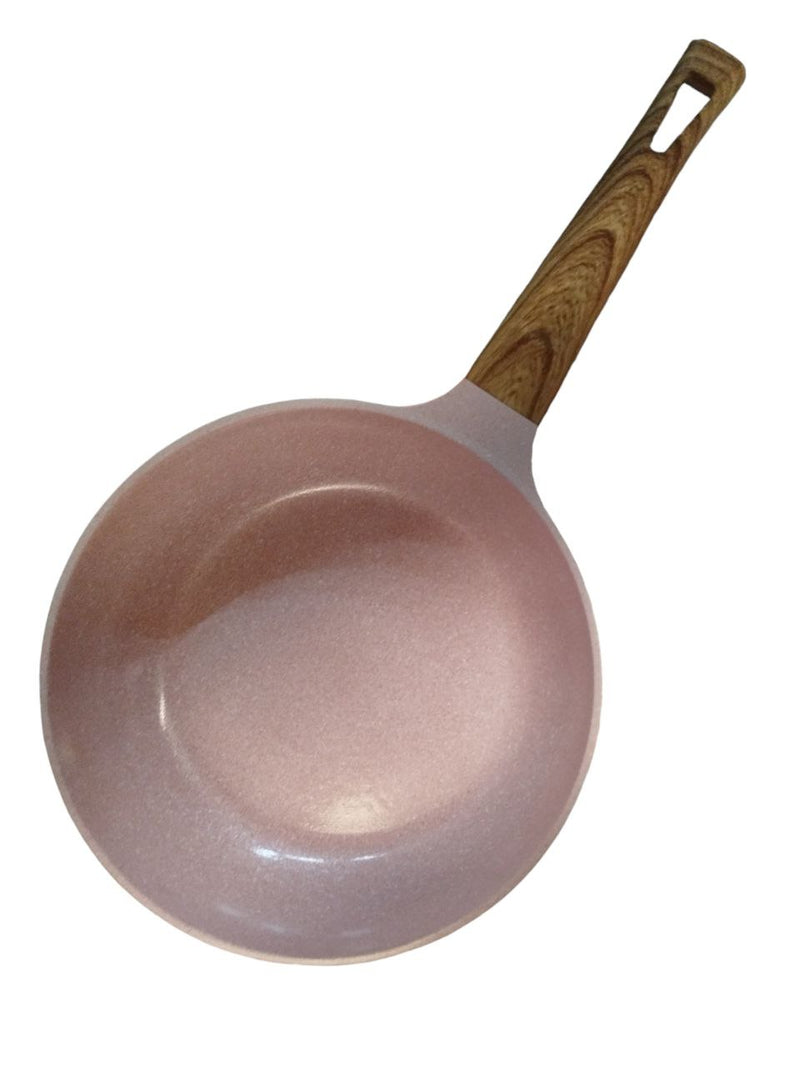 Sarten 26 cm Rosa Coquette mango roble ALPRO