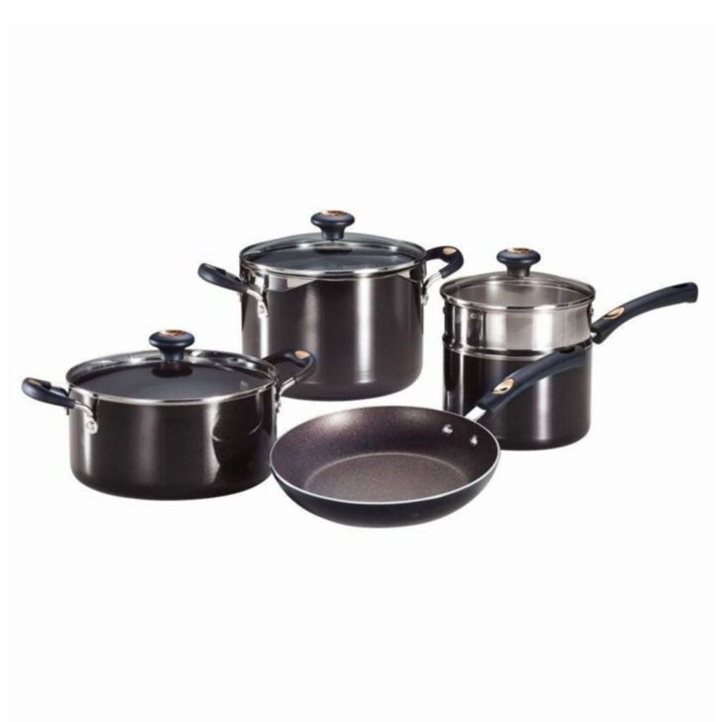 Bateria de Cocina Style Negro 9 Piezas Tramontina