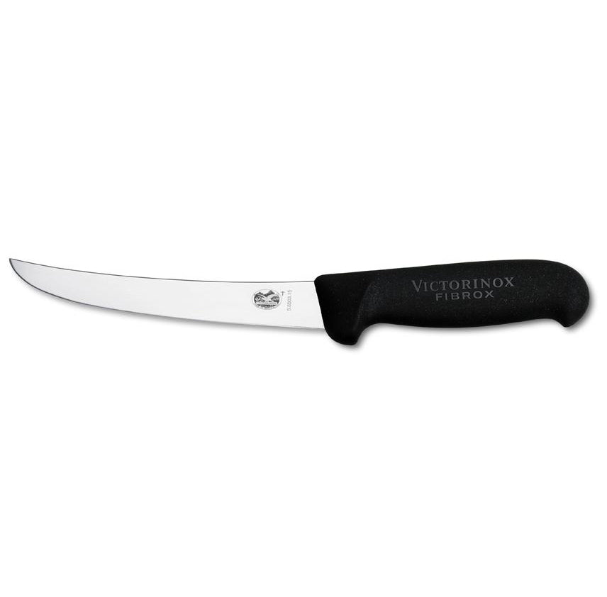 Cuchillo Deshuesador Curvo mango Fibrox Negro Victorinox