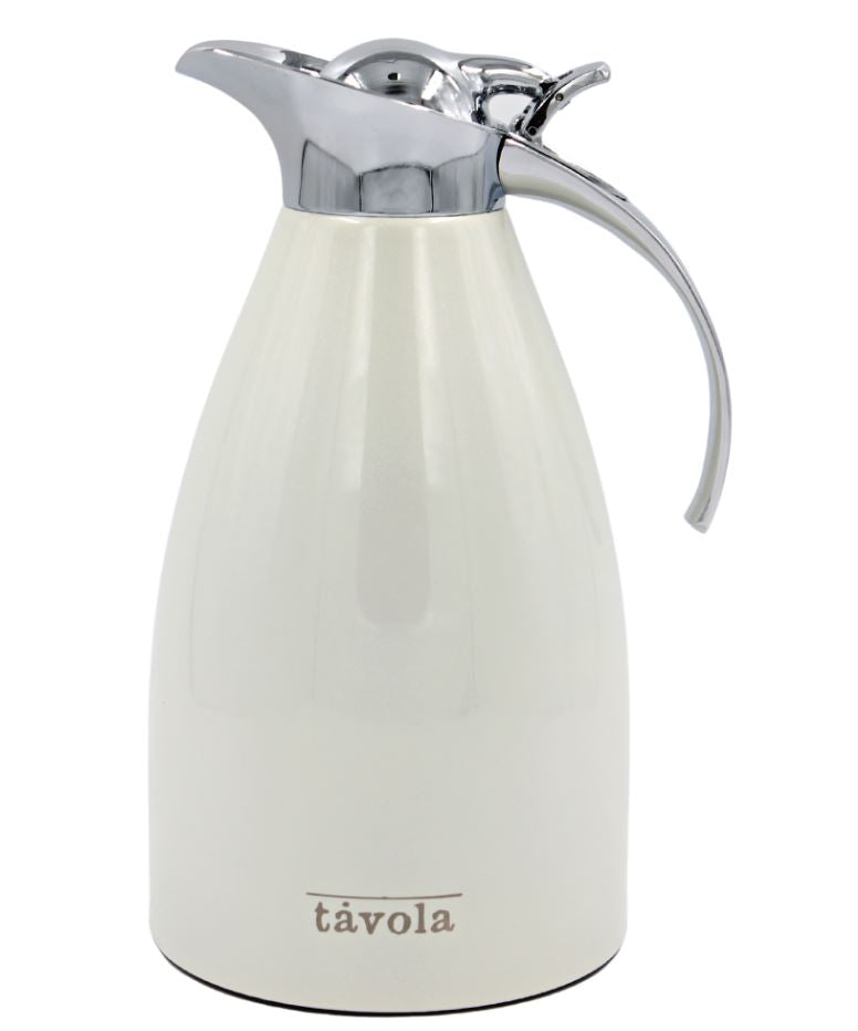 Jarra Termica Lexury Color Blanca  1.5 Litros Tavola