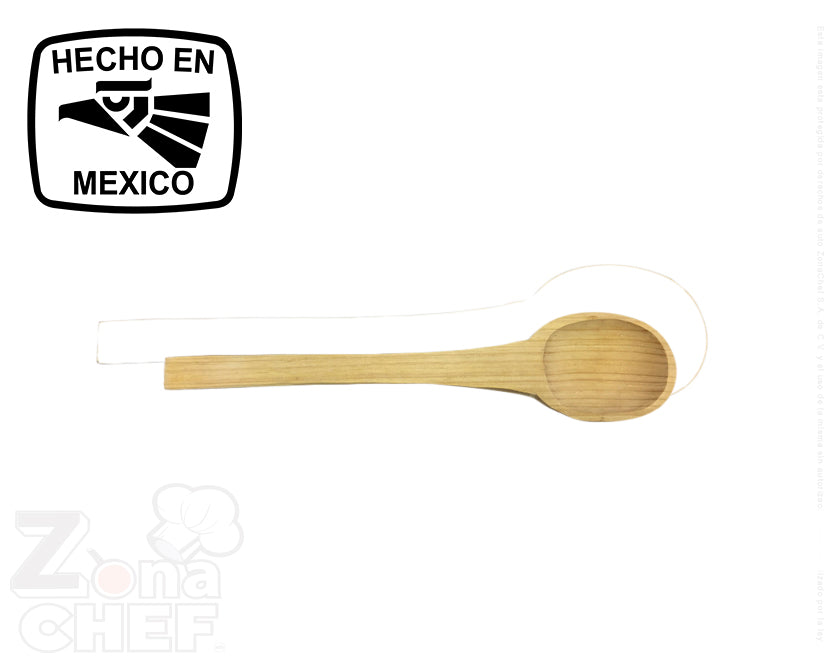 -Cucharas en Madera Rustica para Servir de diferentes Medidas-