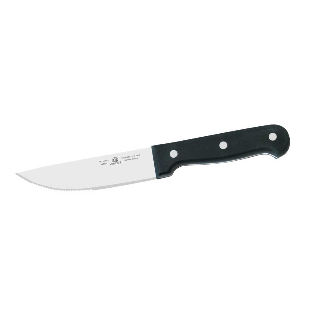 Cuchillo Asado de 5" Pro series Vct Mango negro