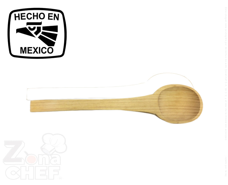 -Cucharas en Madera Rustica para Servir de diferentes Medidas-