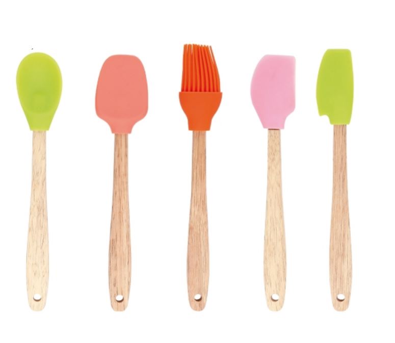 Juego de utensilios de cocina mini silicón Lyt