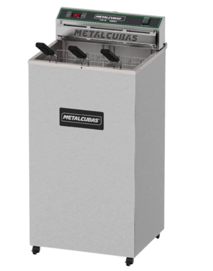 Freidora Industrial de Piso 18 Litros Metalcubas G.Paniz
