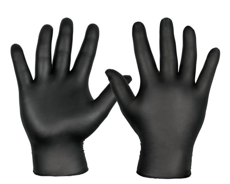 Guantes de Nitrilo Negro Grande Master 20 cajas de 100 piezas