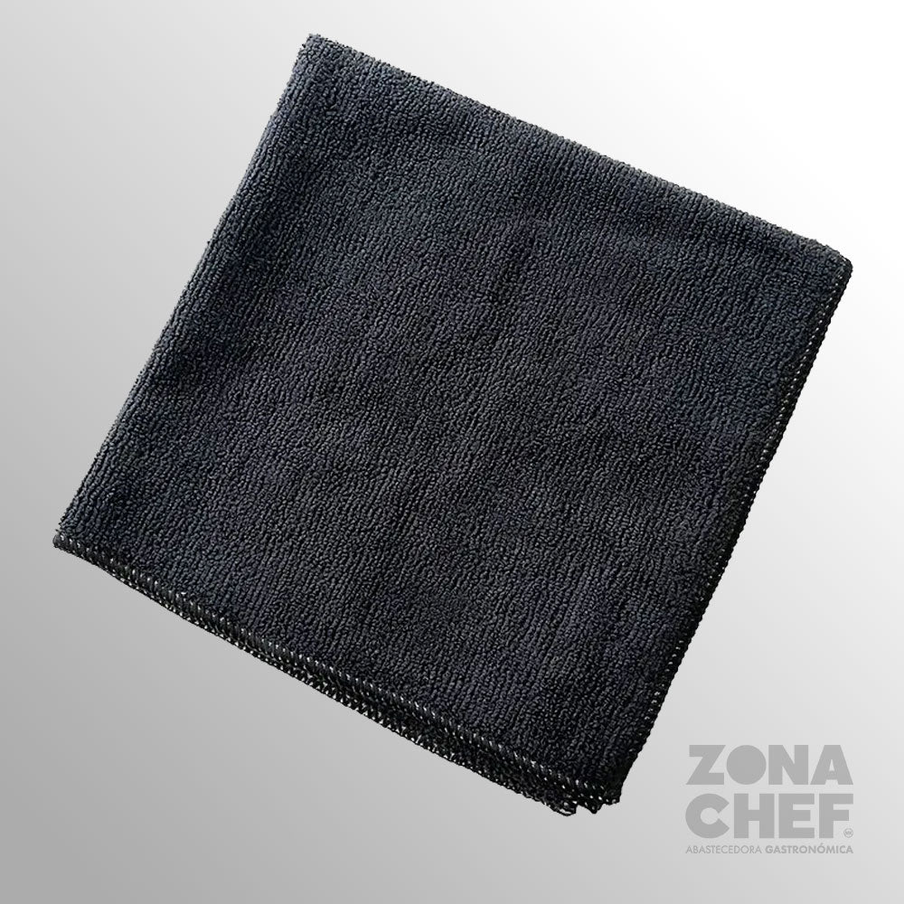 Paño microfibra Negro 40 X40  cm