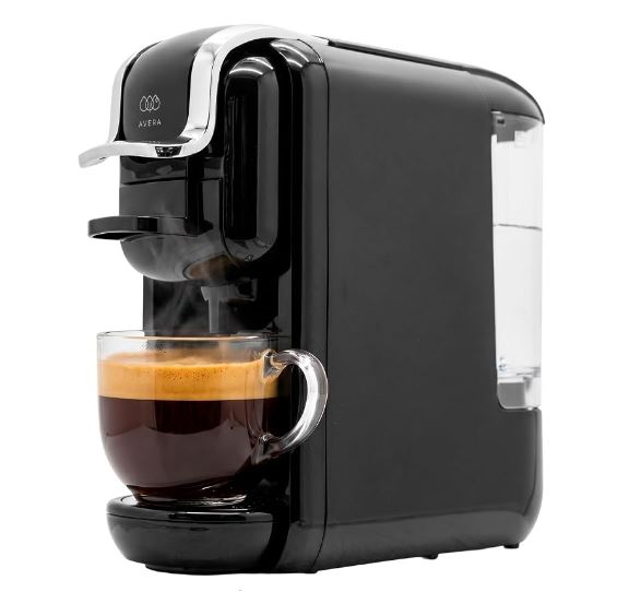 Cafetera multicapsulas para airbnb Avera 19 bares CAF02B