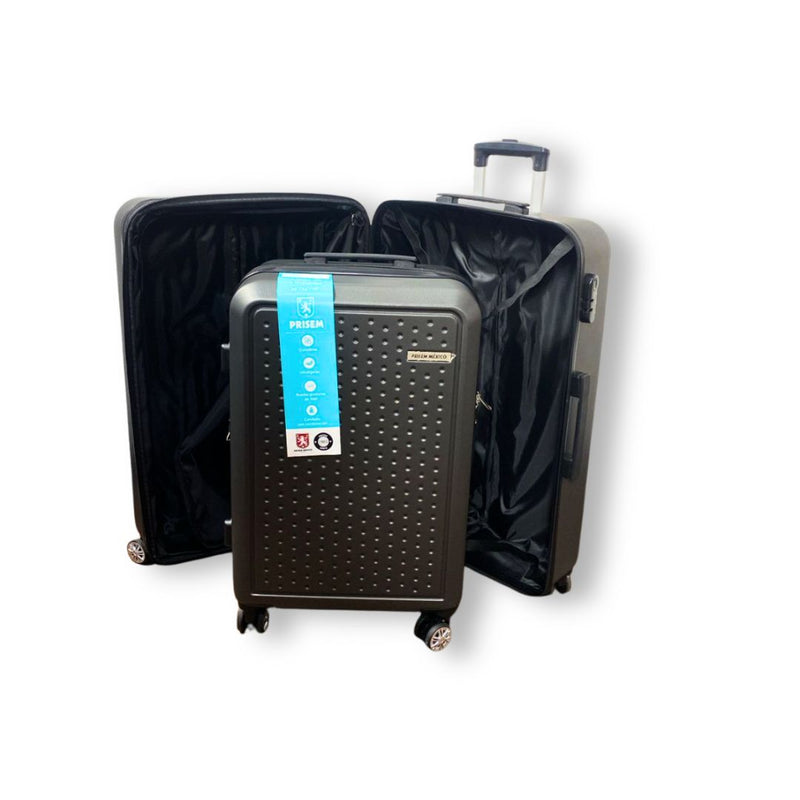 *Juego maletas gris ABS*