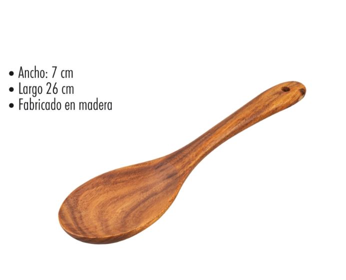Cuchara de madera 26 cm LYT