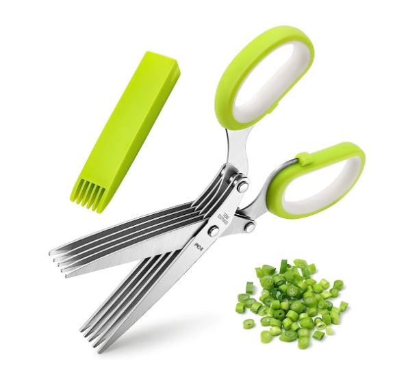 Tijeras de cocina para Hierbas 5 cuchillas TRV