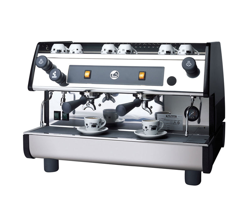 Cafetera Pavoni CAFE 2 Grupos 200 Tazas/hrs Semiautomatica negra