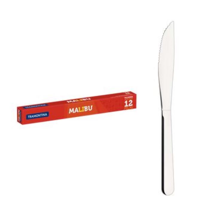Cuchillo para Asado Tramontina Malibu en Acero Inoxidable 4" c/12 piezas