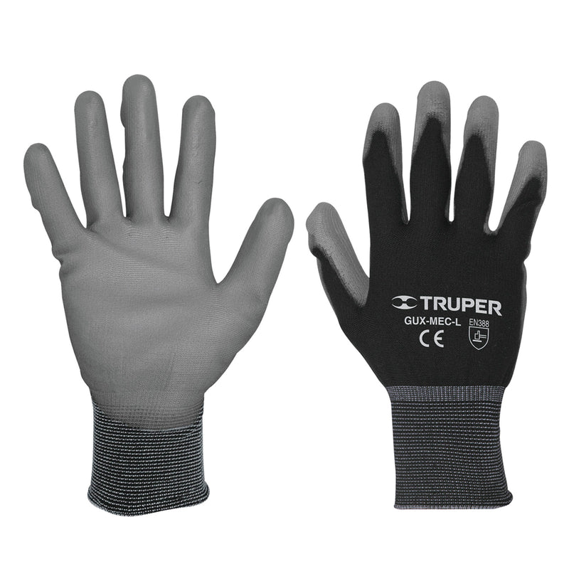 Guantes de Nylon con Recubrimiento de Poliuretano Tpr