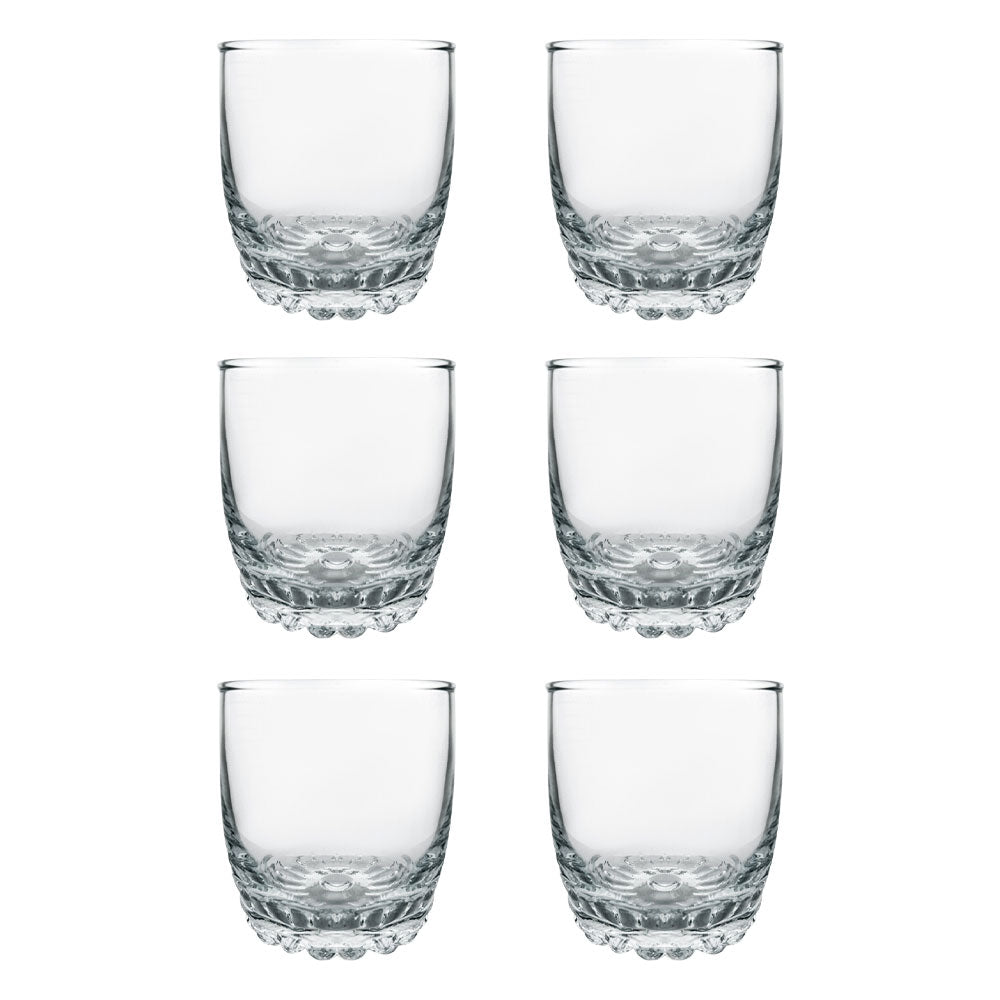 Juego 6 Vasos Muelas 300 ml Nova Glassware