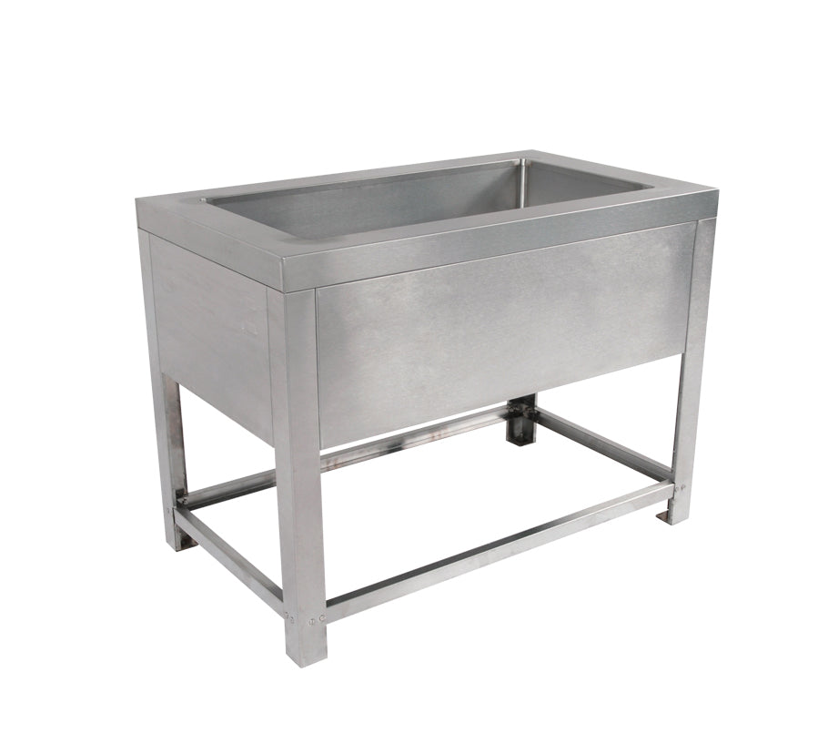 Mesa Fria SAN-SON a Hielo Acero Inox Sin entrepaño 1.2 x 0.76 x 0.90 mts