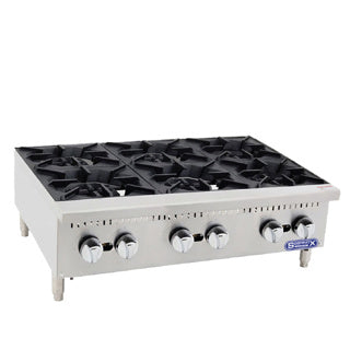 Parrillas Cookrite/Sobrinox de varios quemadores