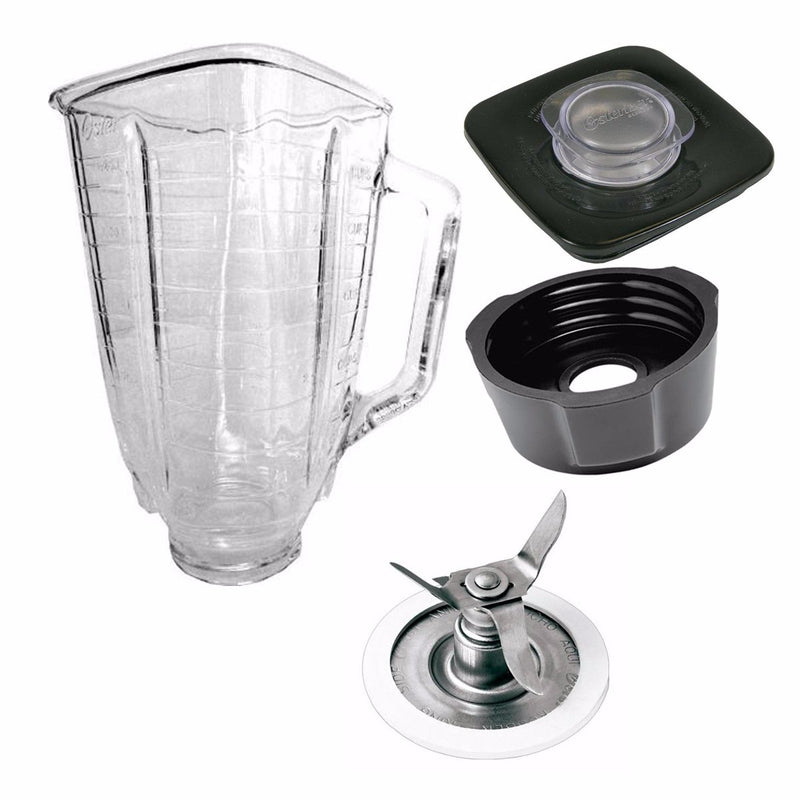 Kit vaso + aspas + tapa + porta vaso para licuadora OSTER generica