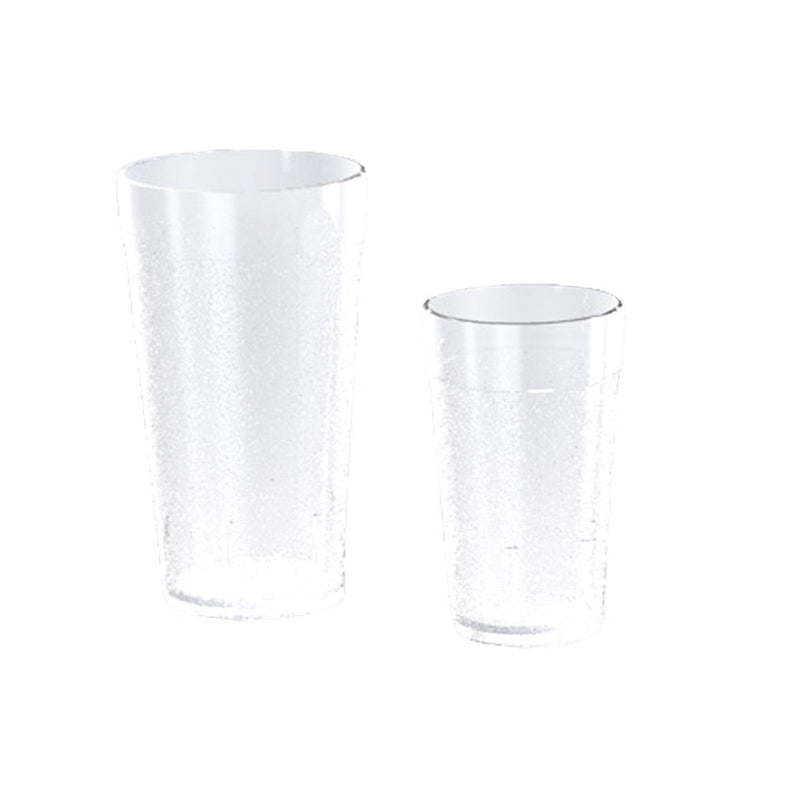 Vaso de Plastico Hotelero 12 Oz/355 ml Natural Caja c/96 pzas PTTH