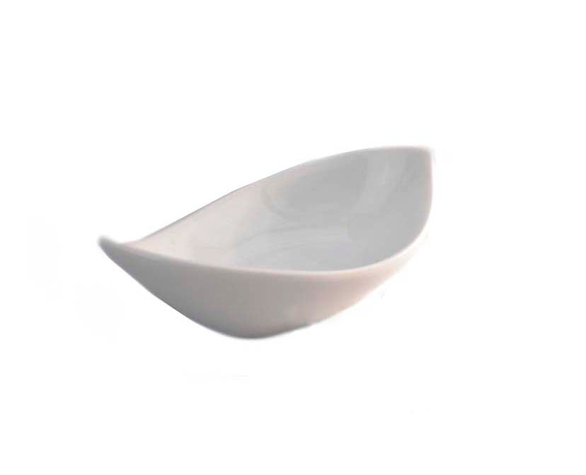 Complemento Anfora Plato Dip Oval de  8.9 x 5 cm en Porcelana