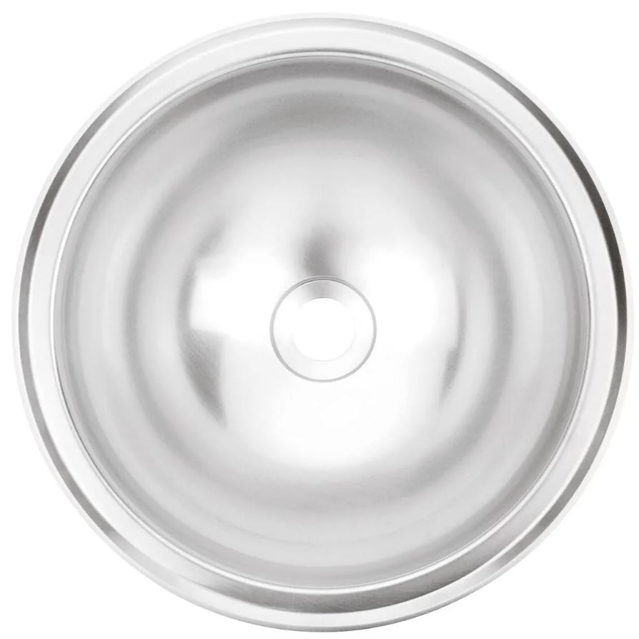 Tarja Cubeta redondo 34 cm Satinado