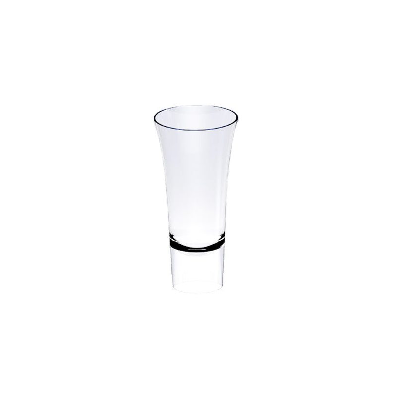 Vaso de Plastico Tequilero 2 Oz/59 ml Natural Caja c/360 pzas PTTH