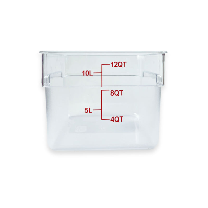 Contenedor de Policarbonato cuadrado 12 QT  Tavola
