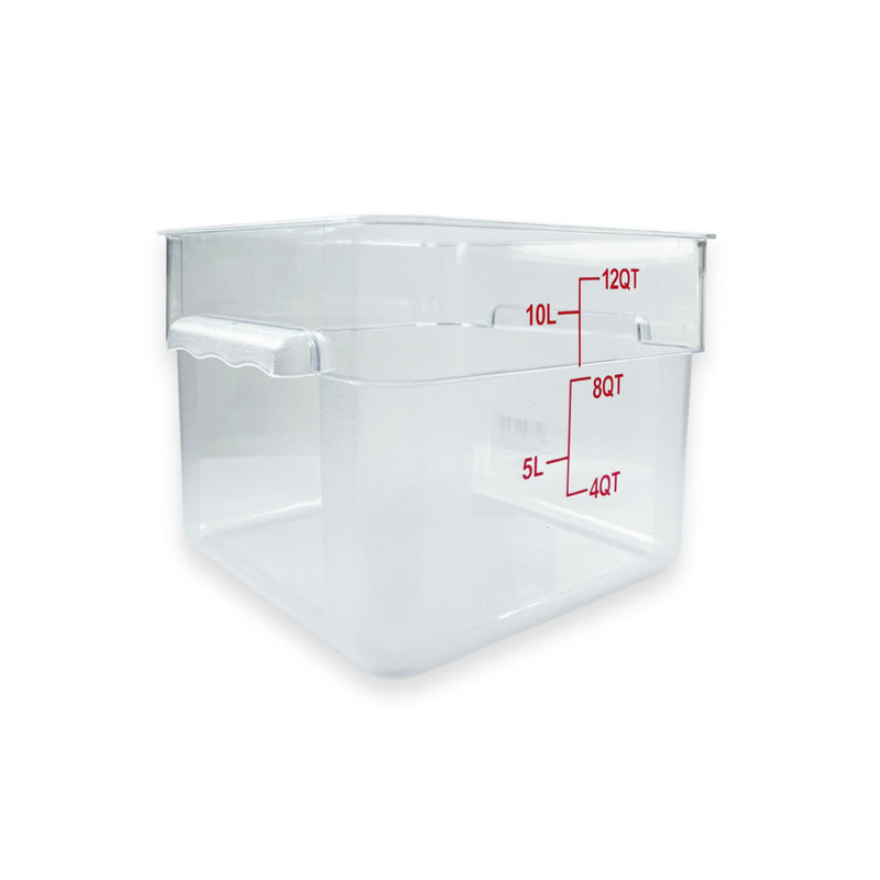 Contenedor de Policarbonato cuadrado 12 QT  Tavola