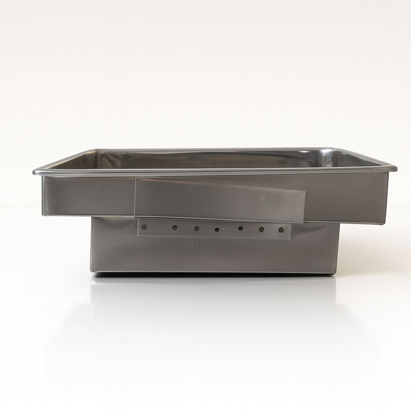 Charola de Vapor con base 50x50 cm GTR